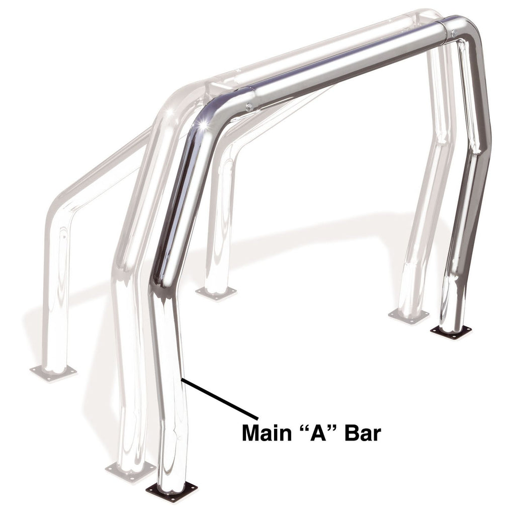 Go Rhino - 91001PS - Go Rhino! Bed Bars - inAin Additional Bar