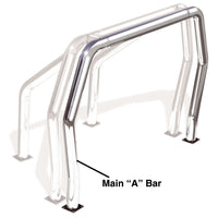 Go Rhino - 96001PS - Go Rhino! Bed Bars - inAin Additional Bar