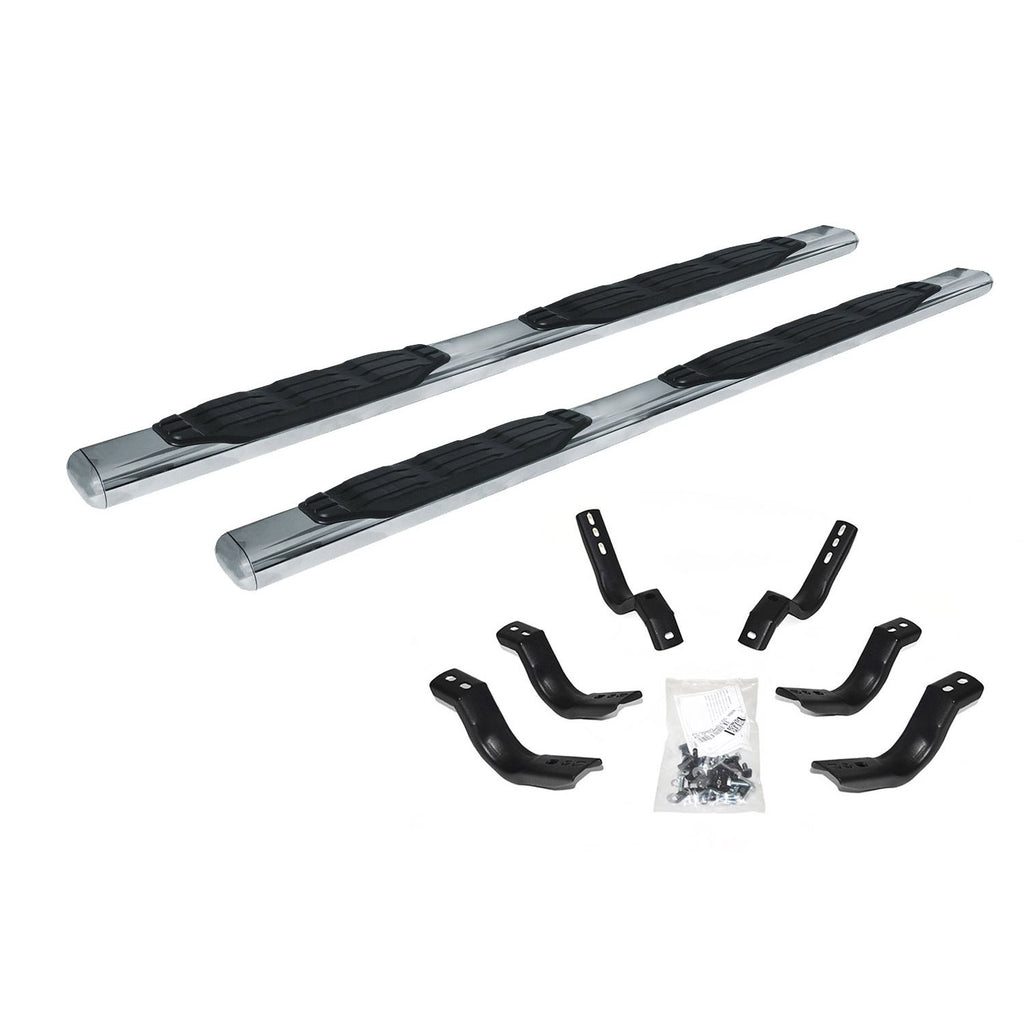 Go Rhino - 104409787PS - 1000 Series Cab length - Polished stainlessStainless Bars + Brackets