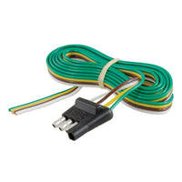 4-Way Flat Connector Plug with 48" Wires (Trailer Side Packaged)