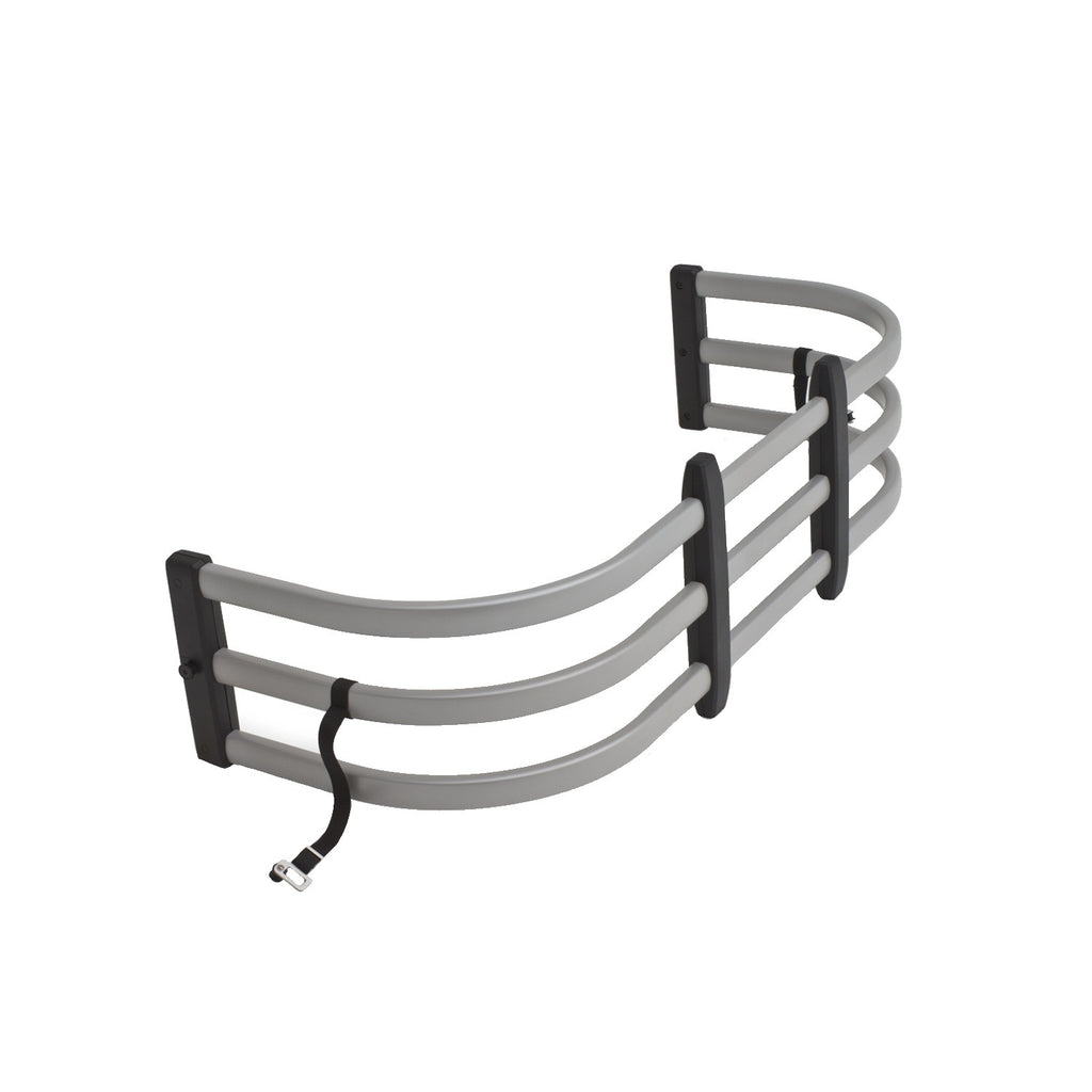 AMP Research 74815-00A Silver BedXTender HD Max Truck Bed Extender for 2007-2018 Chevrolet Silverado 1500/GMC Sierra 1500 (Incl 2019 Silverado LD/Sierra Limited) 2007-2019 Chevrolet Silverado 2500/3500/GMC Sierra 2500/3500 Standard Bed