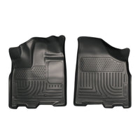 Husky Liners 18851 | Husky Liners Front Floor Liners, Fits 11-C SIENNA 7/8 PASSENGER MODEL FRONT FLOOR LINERS BLACK