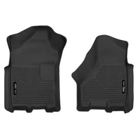 Husky Liners 54801 | Husky Liners Front Floor Liners, Fits 19-C RAM 2500/3500 FRONT FLOOR LINERS BLACK
