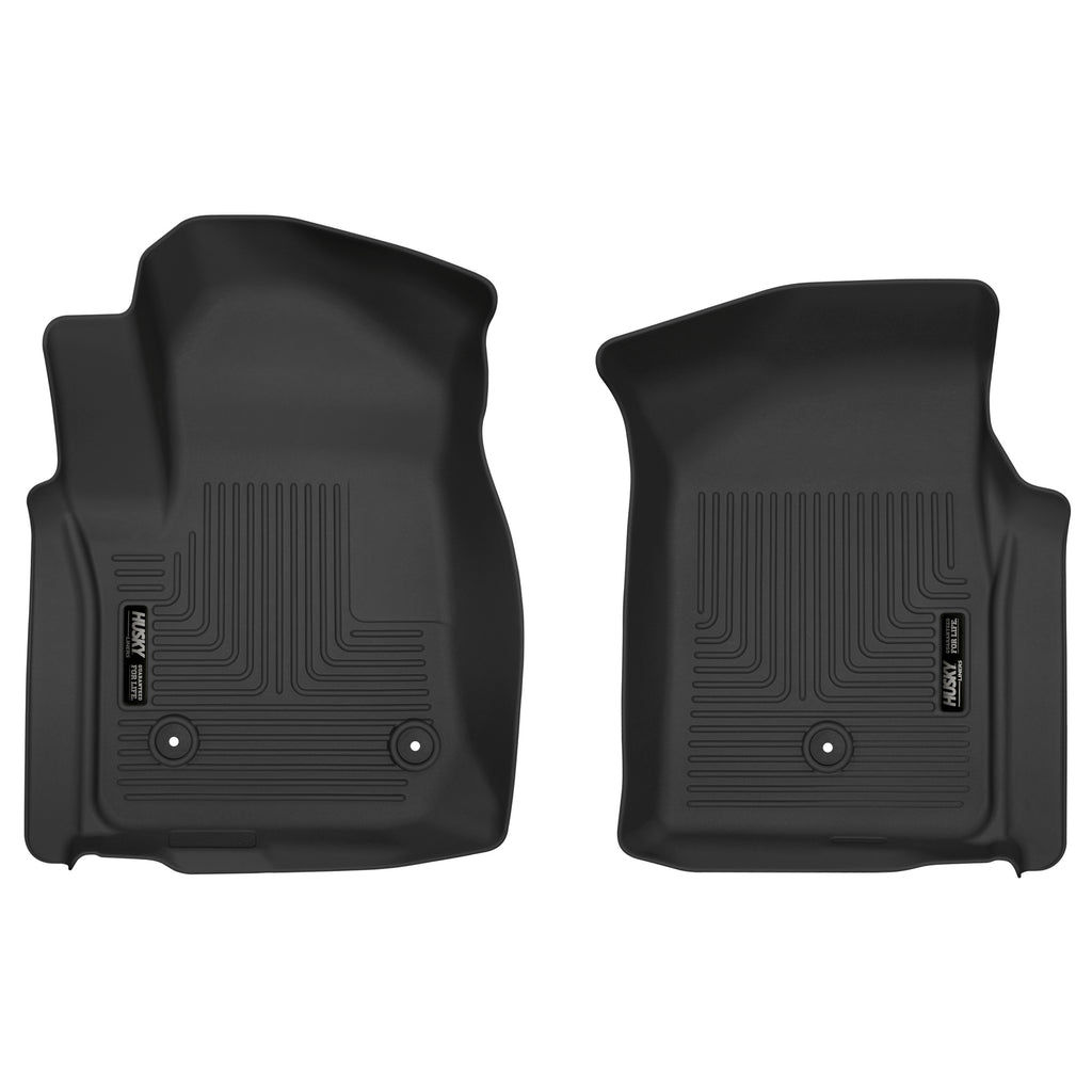Husky Liners 54981 | Husky Liners Front Floor Liners, Fits 19-C SILVERADO 1500 STD CAB/19-C SIERRA 1500 STD CAB FRONT FLOOR LINERS X-ACT SE
