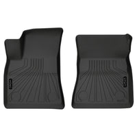Husky Liners 70441 | Husky Liners Front Floor Liners, Fits 18 TESLA 3 BLACK FRONT FLOOR LINERS