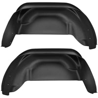 Husky Liners 79021 | Husky Liners Rear Wheel Well Guards, Fits 15-C CANYON/COLORADO WHEEL WELL LINER BLACK
