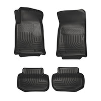 Husky Liners 98121 | Husky Liners Front & 2nd Seat Floor Liners, Fits 10-15 CAMARO FRONT/2ND SEAT WEATHERBEATERS FLOOR LINERS BLACK