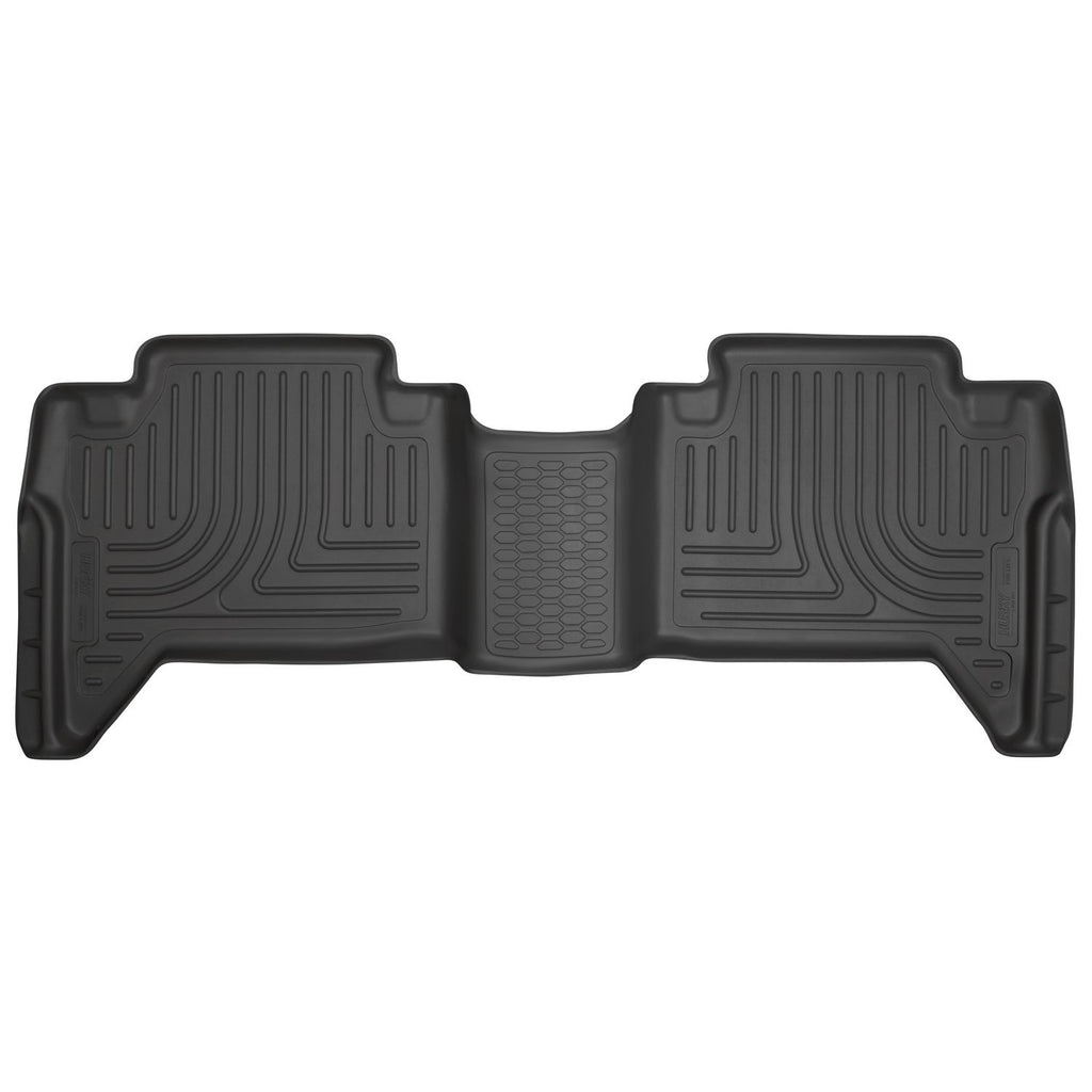 Husky Liners 14951 | Husky Liners 2nd Seat Floor Liner, Fits 16-C TACOMA CREW CAB MANUAL/AT TRANSMISSION 2ND SEAT FLOOR LINER WEATHERBEATER
