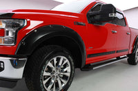 EGR - 792554F - USA Black Bolt-On Style Fender Flares