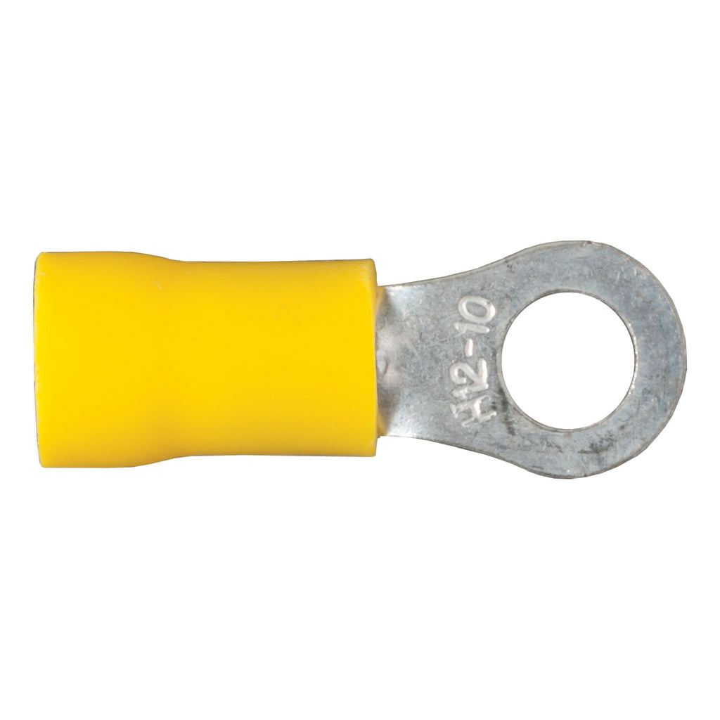 Ring Terminals (12-10 Wire Gauge #10 Stud Size 100-Pack)