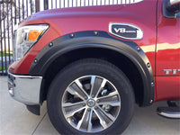 EGR - 796014 - USA Black Bolt-On Style Fender Flares