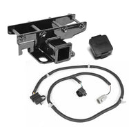 Rugged Ridge 11580.52 | Receiver Hitch Kit, Jeep Logo; 07-16 Jeep Wrangler JK