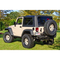 Rugged Ridge 13736.01 | XHD Soft Top, Black, Tinted Windows; 07-09 Jeep Wrangler JK