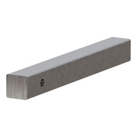 2" x 18" Raw Steel Hitch Bar
