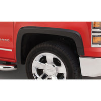 Bushwacker 40113-02 Black OE-Style Smooth Finish Front Fender Flares for 2019 Chevrolet Silverado 1500 LD 2014-2018 Silverado 1500 2015-2019 Silverado 2500 HD/3500 HD