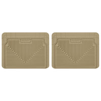 Husky Liners 52023 | Husky Liners 2nd Or 3rd Seat Floor Mats, Fits MISC. REAR FLOOR MATS RM TAN