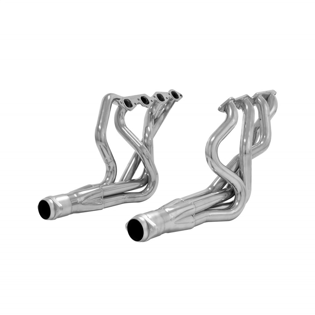 Flowmaster 814112 Header 409S - 4-1 One piece - 3.50 in. Ball and Socket Flange Outlet - Pair