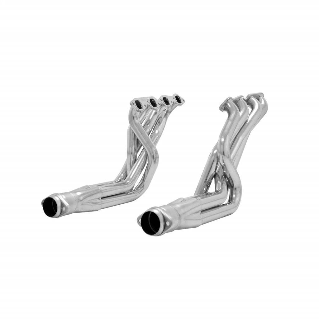 Flowmaster 814114 Header 409S - 4-1 One piece - 3.50 in. Ball and Socket Flange Outlet - Pair