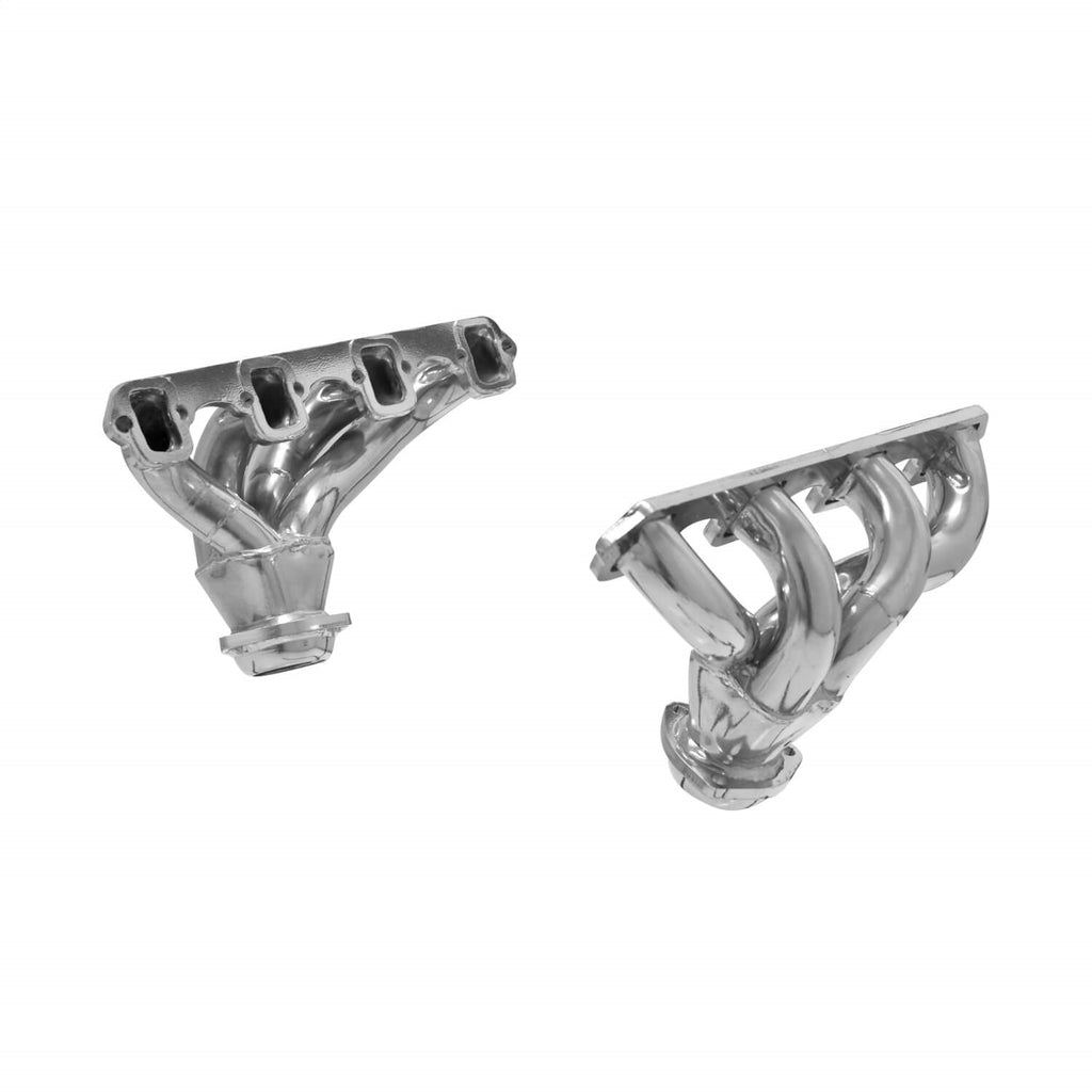 Flowmaster 814220 Header 409S - Block Hugger - 2.25 in. Ball and Socket Flange Outlet - Pair
