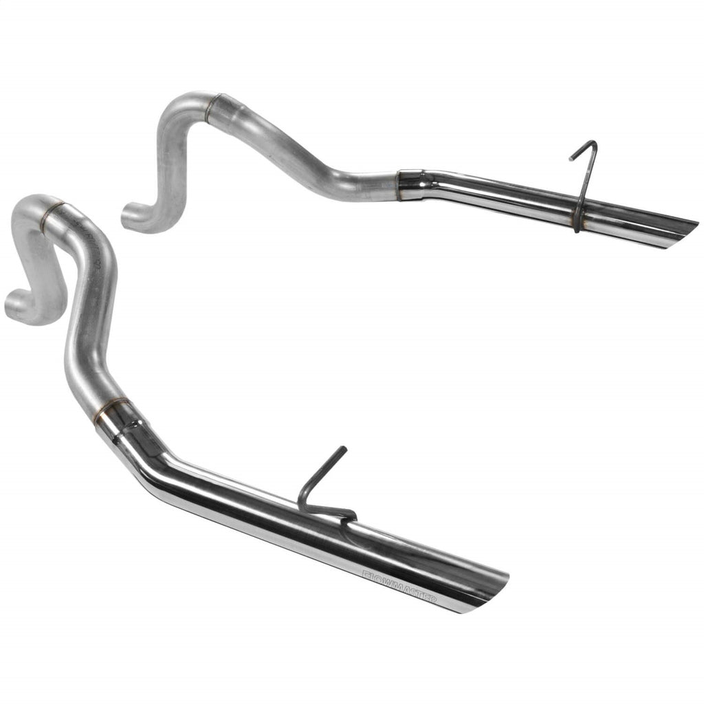 Flowmaster 815814 Prebent Tailpipes 2.50 in.- Rear Exit 1 Pair 409S