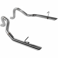 Flowmaster 815814 Prebent Tailpipes 2.50 in.- Rear Exit 1 Pair 409S