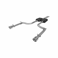 Flowmaster 817480 Cat-back System 409S - Dual Rear Exit - American Thunder - Aggressive Sound