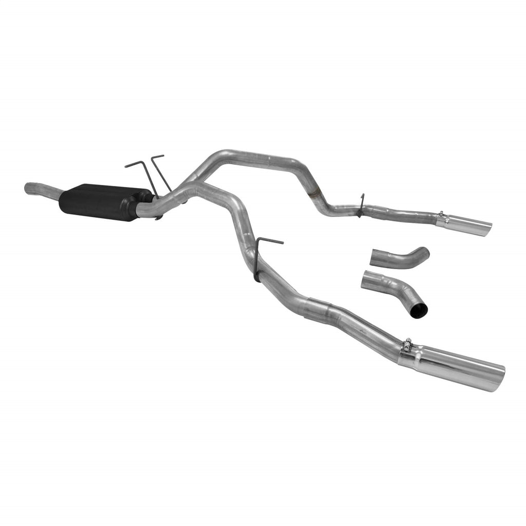Flowmaster 817505 Cat-back System 409S - Dual Rear/Side Exit - Force II - Moderate Sound