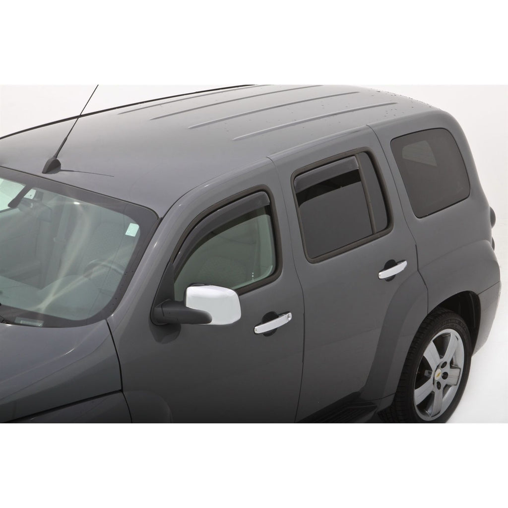 Auto Ventshade 194318 In-Channel Ventvisor Side Window Deflector 4-Piece Set For 2006-2011 Chevrolet HHR