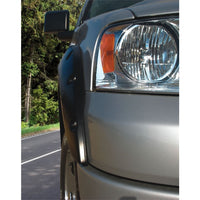 Stampede 8410-2 Black Ruff Riderz Smooth Finish 4-Piece Fender Flare for 2004-2008 Ford F-150 | Fits 66.0/78.0/96.0 In. Bed
