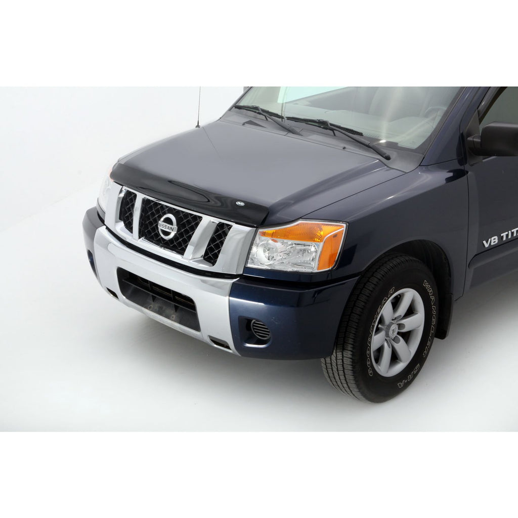 Auto Ventshade 23107 Bugflector Dark Smoke Hood Shield for 2004-2015 Nissan Titan 2005-2015 Armada