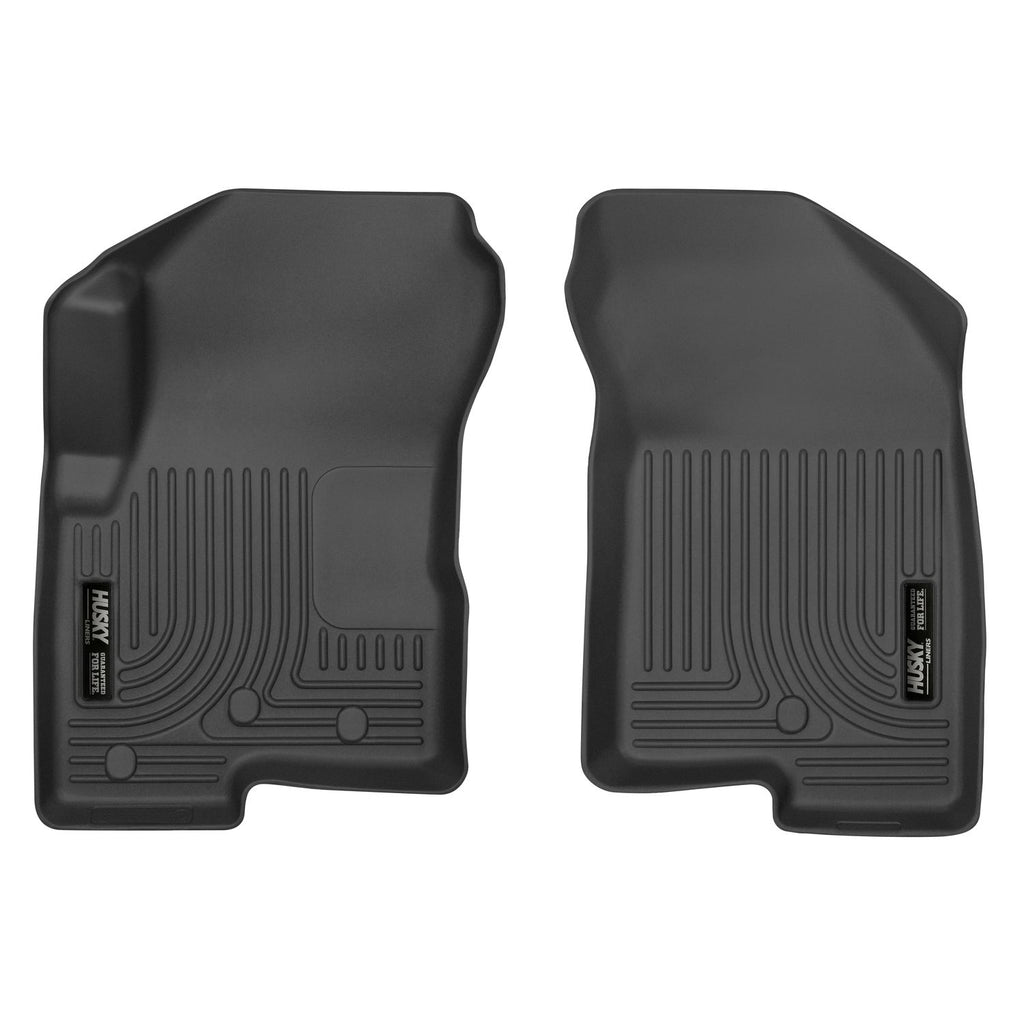 Husky Liners 13001 | Husky Liners Front Floor Liners, Fits 07-15 CALIBER/COMPASS/PATRIOT FRONT FLOOR LINERS BLACK