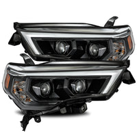 Projector Headlights Plank Style Design Midnight Black