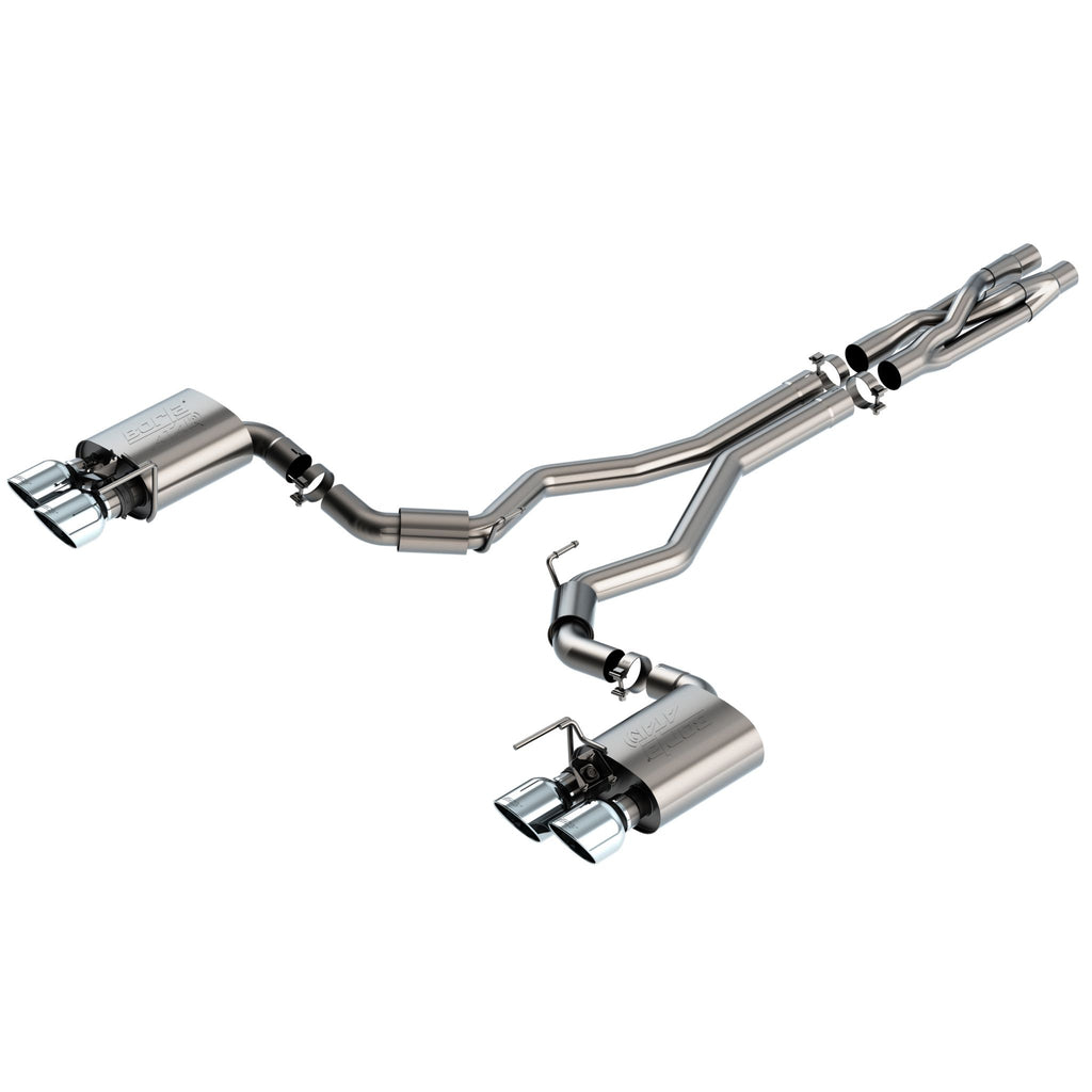 Borla 140837 | Borla Cat-Back Exhaust System Mustang Shelby GT500 2020 Cat-Back(TM) Exhaust ATAK(R) part 140837