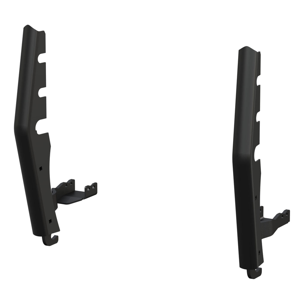 Black Steel 2" Tubular Grille Guard Upright Package