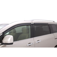 Auto Ventshade 94630 Original Ventvisor Side Window Deflector Dark Smoke 4-Piece Set for 2011-2017 Nissan Quest