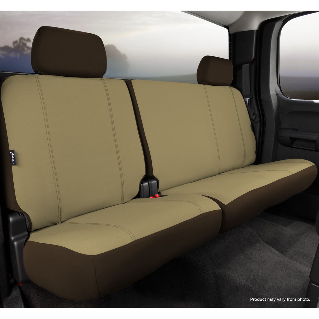 FIA-SP88-20 TAUPE | 04-09 COLORADO/CANYON SP SEAT COVER SPLIT 60/40 TAUPE