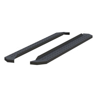 RidgeStep 6-1/2" x 85" Black Steel Running Boards (No Brackets)
