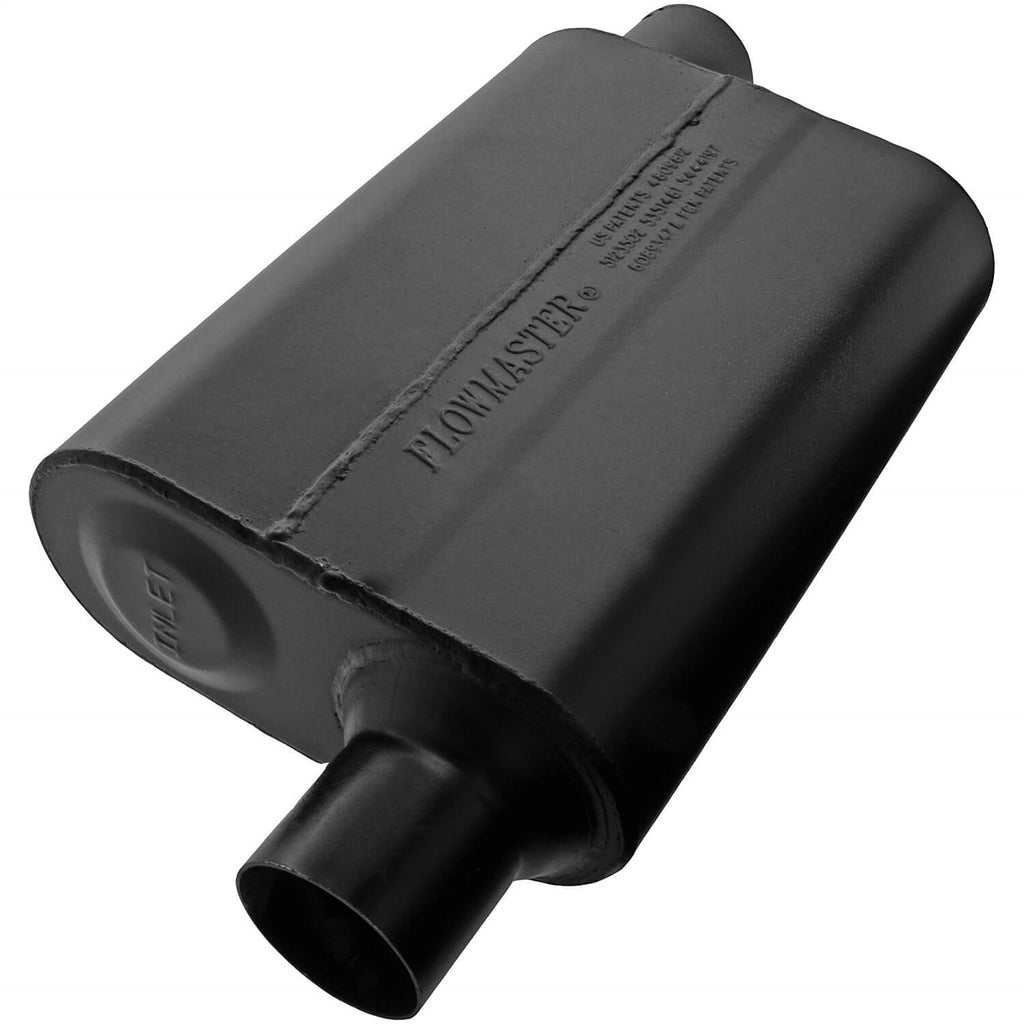 Flowmaster 942448 Super 44 Muffler - 2.25 Offset In / 2.25 Offset Out - Aggressive Sound