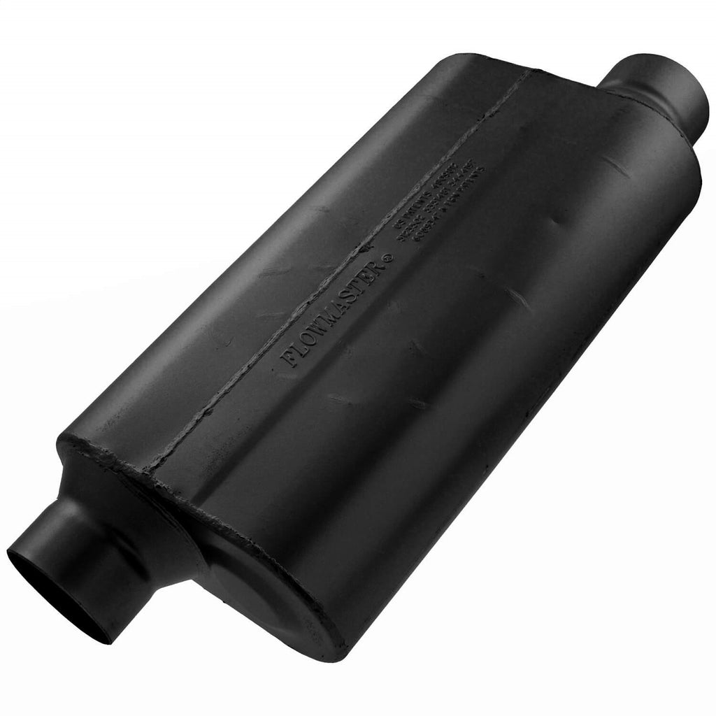 Flowmaster 953558 50 H.D. Muffler - 3.50 Offset In / 3.50 Offset Out - Moderate Sound