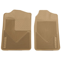 Husky Liners 51013 | Husky Liners Front Floor Mats, Fits MISC. FRONT FLOOR MATS FM TAN