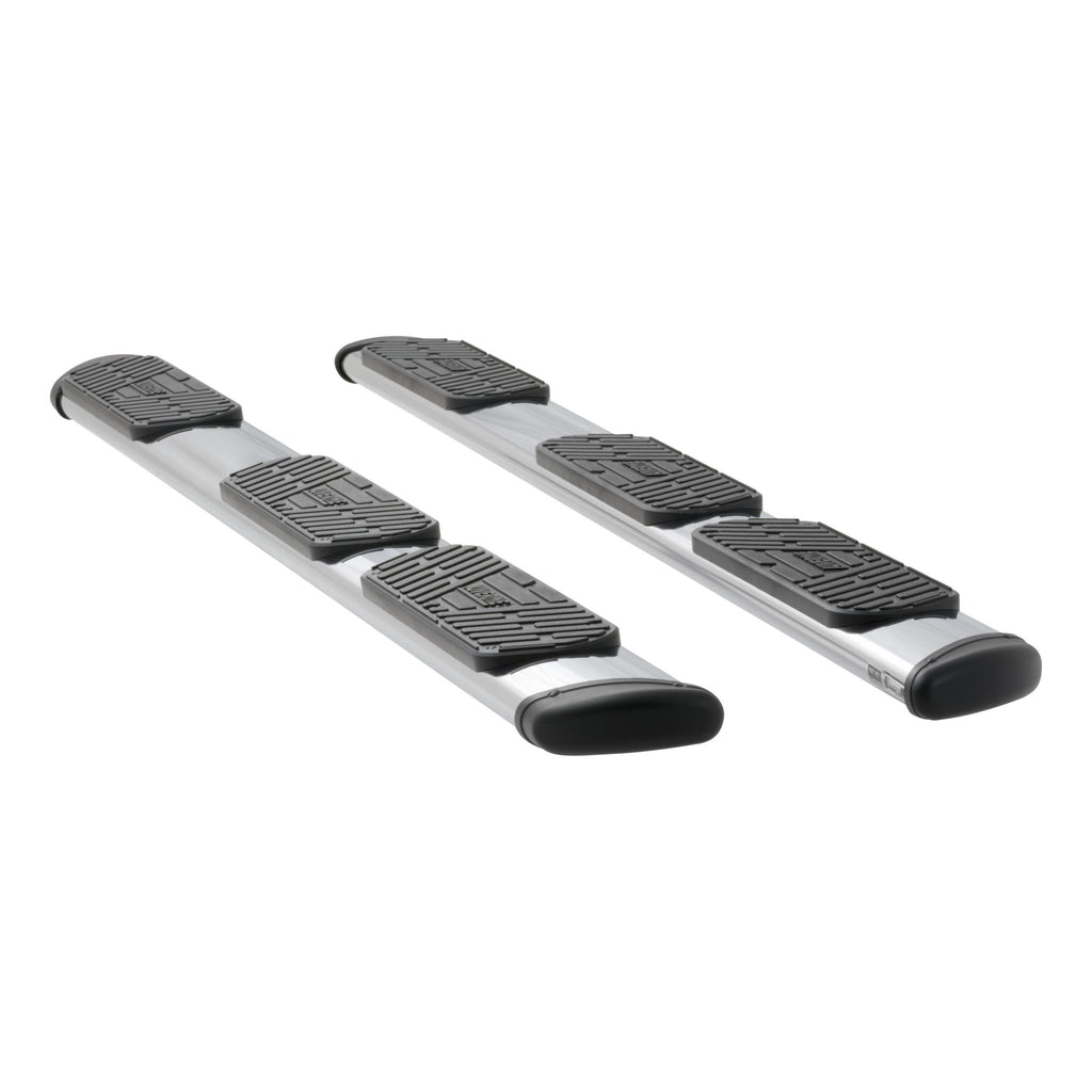 Regal 7 Polished Stainless 113" Oval W2W Steps Select Silverado Sierra