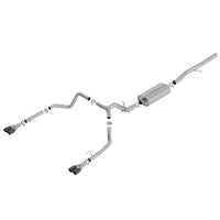 Borla 140772BC | Borla Cat-Back Exhaust System - Touring