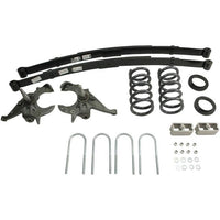 BELLTECH 622 LOWERING KITS  Front And Rear Complete Kit W/O Shocks 1994-2004 Chevrolet S10/S15 Pickup 6 cyl. (Ext Cab) 4 in. or 5 in. F/5 in. R drop W/O Shocks