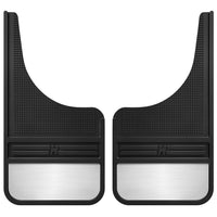 Husky Liners 55001 | Husky Liners Rubber Front Mud Flaps - 12IN w/ Weight, Fits RUBBER FRONT MUD FLAPS - 12IN W/ WEIGHT MUDDOG MUD FLAPS