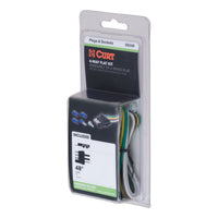 4-Way Flat Connector Plug with 48" Wires & Hardware (Trailer Side Packaged)