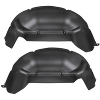 Husky Liners 79111 | Husky Liners Rear Wheel Well Guards, Fits 11-16 SUPER DUTY F250/F350 REAR WHEEL WELL GUARDS WHEEL WELL LINER BLACK