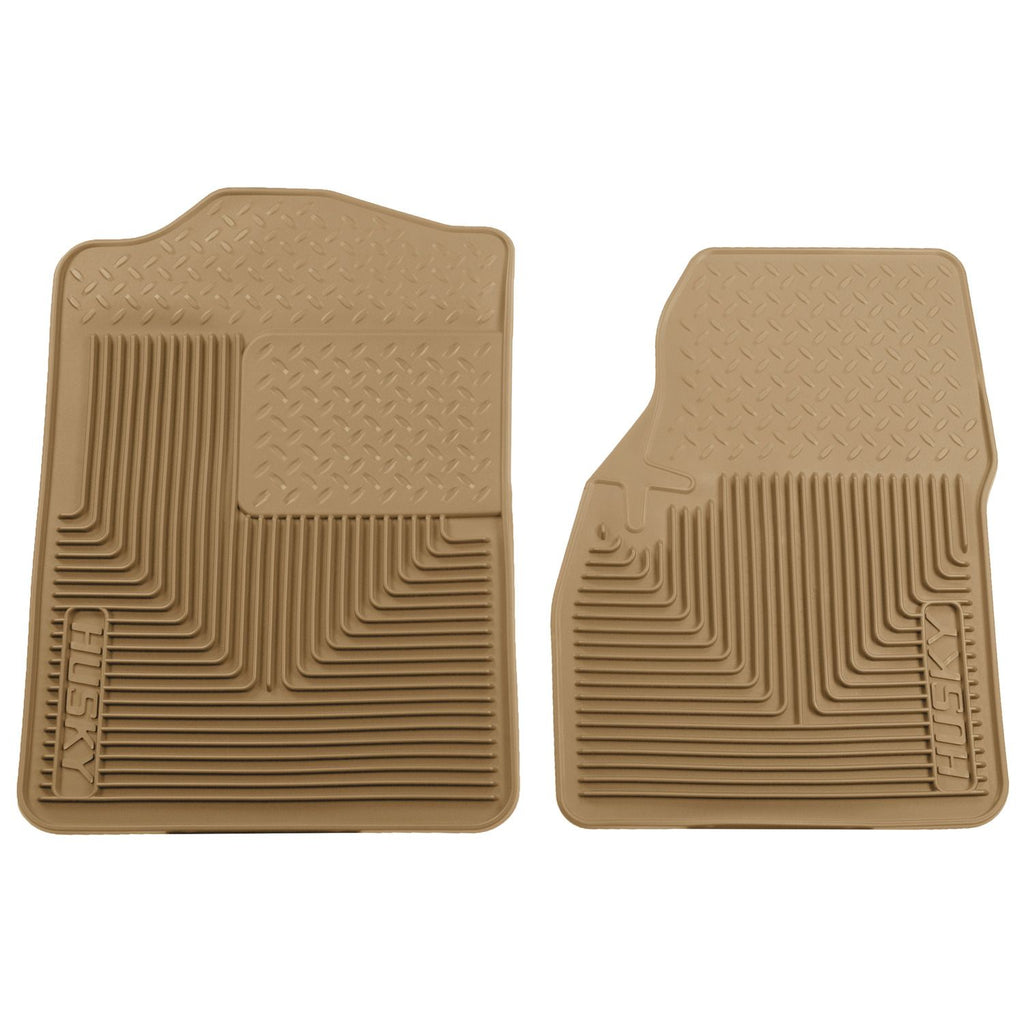Husky Liners 51043 | Husky Liners Front Floor Mats, Fits MISC. FRONT FLOOR MATS FM TAN