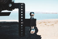 180 Hitch Chrome 10" Drop Hitch With 2" Shank