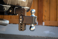 180 Hitch Chrome 6" Drop Hitch With 3" Shank