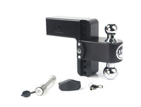 180 Hitch Chrome 6" Drop Hitch With 3" Shank W/ Keyed Alike WS05